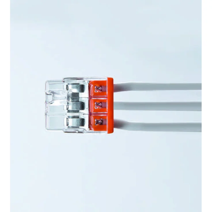 WAGO 2273-0203 COMPACT Verbindungsdosenklemme, 3 Fach, orange - Inhalt: 100 Stück – Bild 3