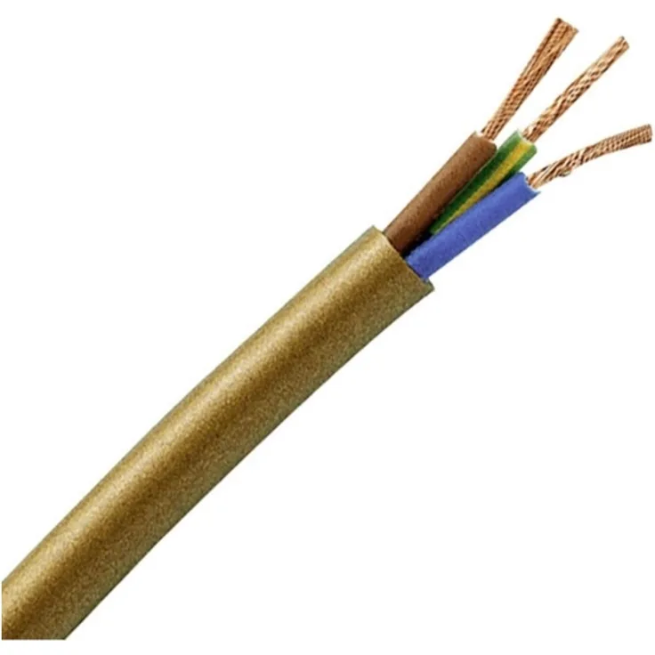 H03VV F375W 25M - Schlauchleitung H03VV-F, 3 x 0,75 mm, 25 m, weiß (151625006)