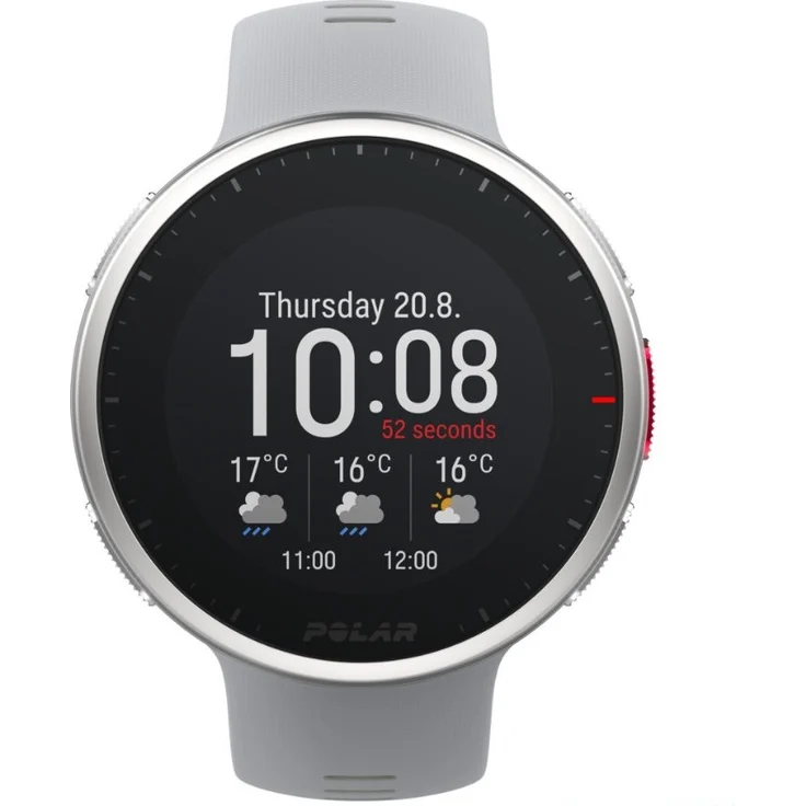 Polar Vantage V2 Smartwatch GPS, Unisex, 47mm, Silikonarmband, Green Lemon/Grey (90083651) – Bild 3