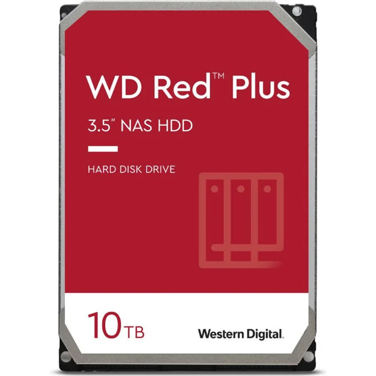 WD Red Plus NAS Hard Drive WD101EFBX - Festplatte - 10 TB - intern - 3.5 Zoll (8.9 cm) - SATA 6Gb/s - 7200 rpm - Puffer: 256 MB (WD101EFBX) – Bild 8