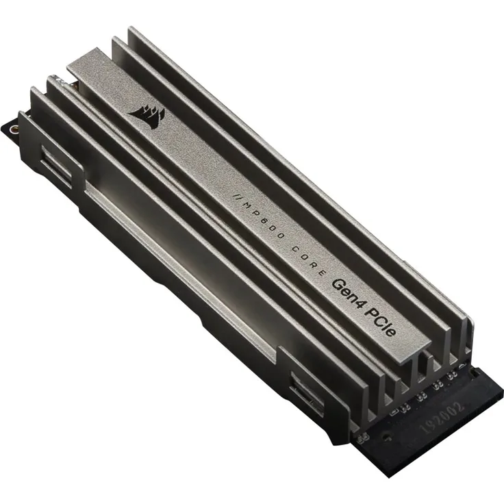 CORSAIR MP600 - Solid-State-Disk - 2 TB - intern - M.2 2280 - PCI Express 4.0 x4 (NVMe) - 256-Bit-AES - integrierter Kühlkörper (CSSD-F2000GBMP600COR)