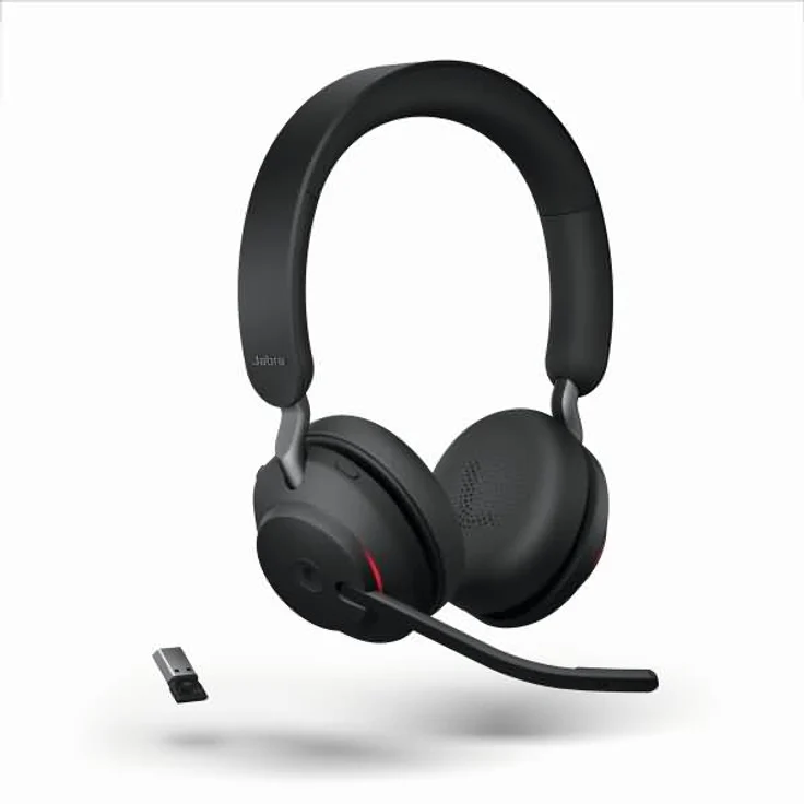 Jabra EVOLVE2 65 USB-A UC Stereo Charging Stand Black – Bild 4
