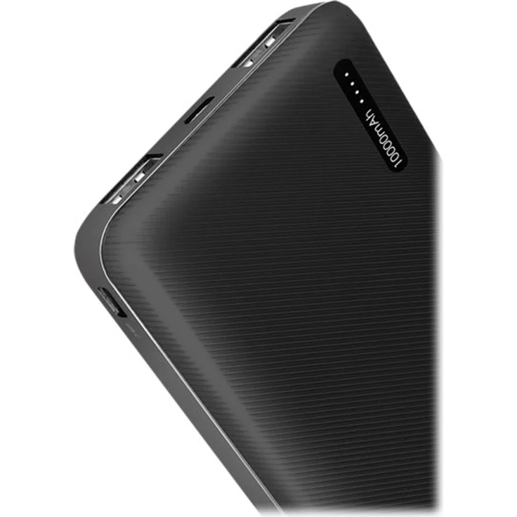 LogiLink PA0257 mobile Powerbank 10000 mAh, Lithium-Polymer, inkl. 2-in-1 Kabel, schwarz – Bild 7