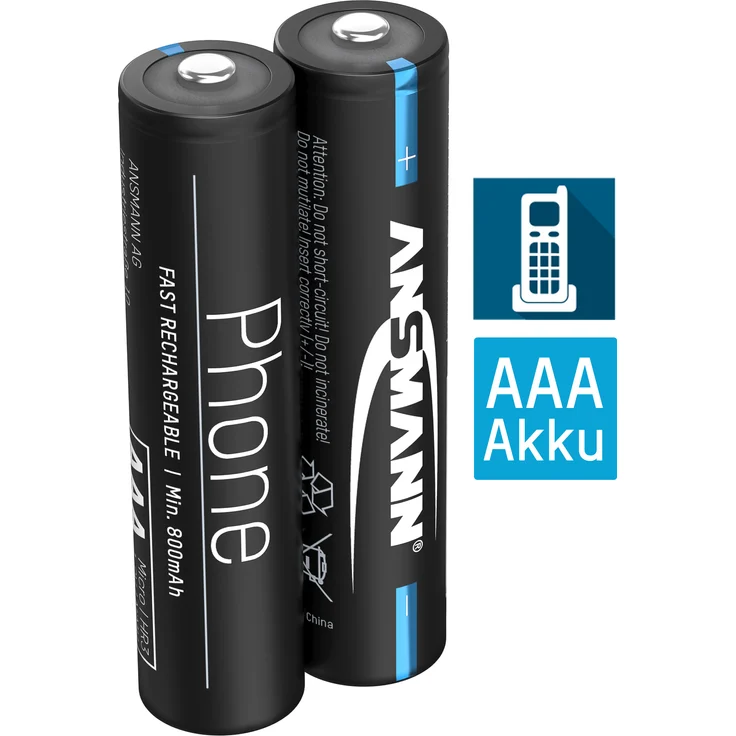 Ansmann 1321-0015 AAA 800MAH
