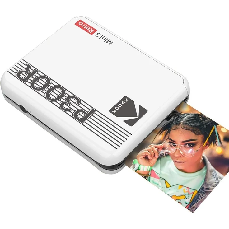 Kodak Mini 3 Plus Retro weiß (P300RW) – Bild 2