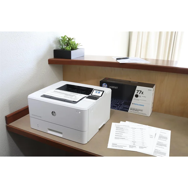 HP LaserJet Enterprise M406dn - Laserdrucker, Mono, Auflösung: 1200 x 1200 dpi, Druckgeschwindigkeit (S/W): 38 S/min, Papierzufuhr: 350 Blatt (3PZ15A) – Bild 7