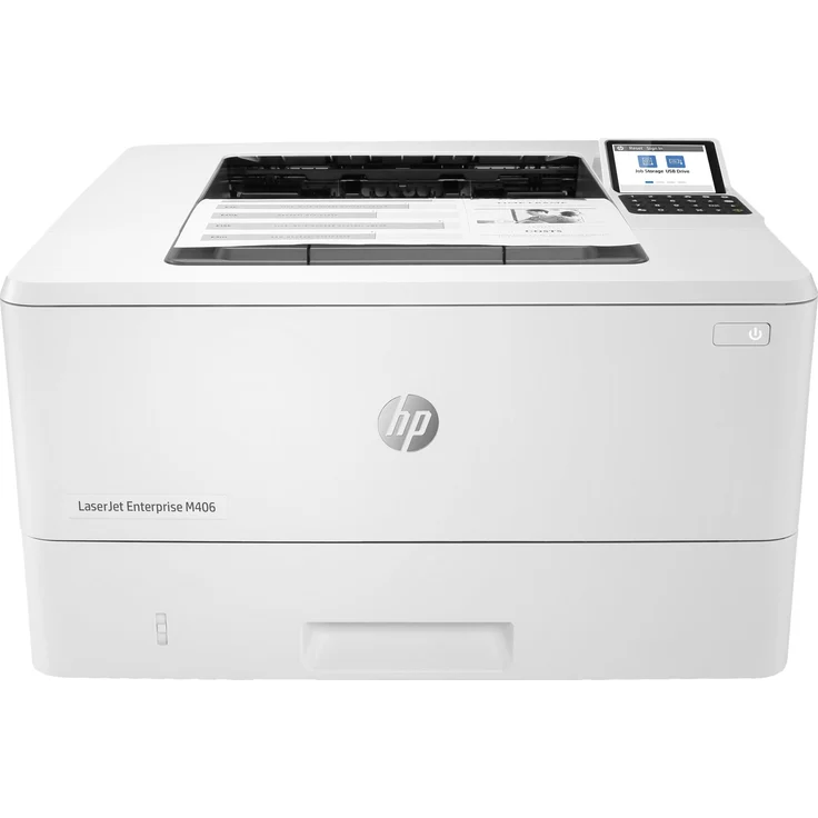 HP LaserJet Enterprise M406dn - Laserdrucker, Mono, Auflösung: 1200 x 1200 dpi, Druckgeschwindigkeit (S/W): 38 S/min, Papierzufuhr: 350 Blatt (3PZ15A) – Bild 1
