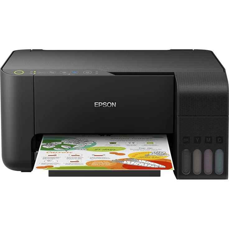 Epson EcoTank ET-2715 (3-in-1) Multifunktionsdrucker - Farbe, Druckgeschwindigkeit: 10 s/w, 5 Farbe, Auflösung: 5760 x 1440, WLAN, Mobile Print, Wi-Fi Direct (C11CG86417) – Bild 11