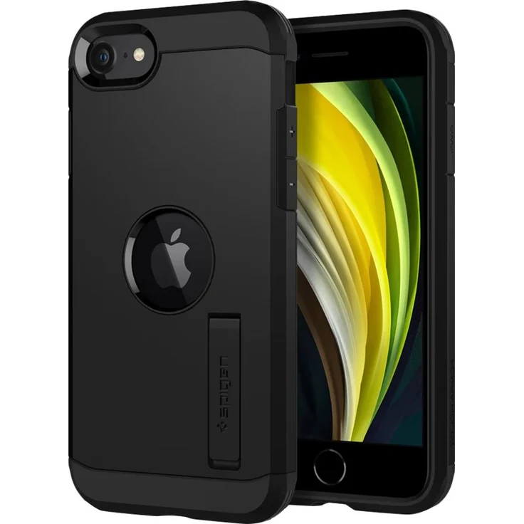 Spigen ACS00950 Tough Armor iPhone SE (2020) Black – Bild 4