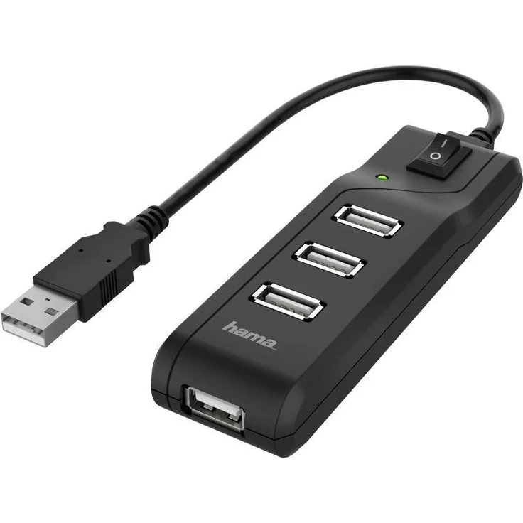 USB-A-Hub 4 Ports mit Schalter – Bild 2