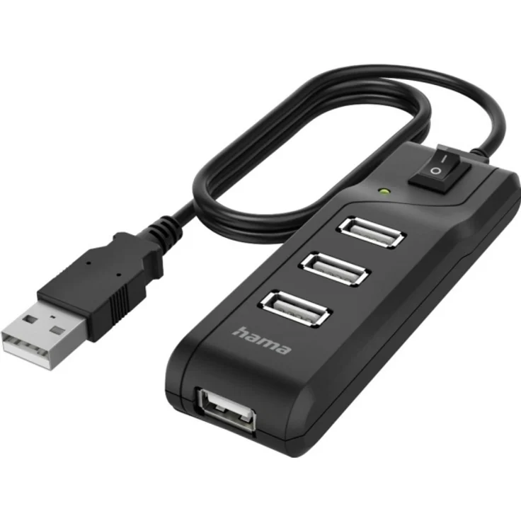 USB-A-Hub 4 Ports mit Schalter – Bild 3