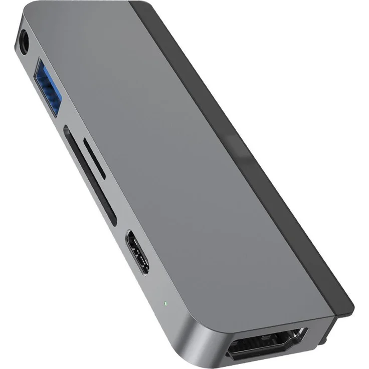 HyperDrive HD319B-GRAY USB-C (USB 3.2 Gen 2) Multiport Hub Ultra HD-fähig, mit Aluminiumgehäuse, mit eingebautem SD-Kartenleser – Bild 7