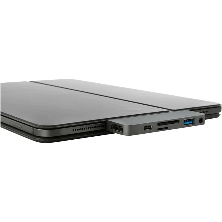 HyperDrive HD319B-GRAY USB-C (USB 3.2 Gen 2) Multiport Hub Ultra HD-fähig, mit Aluminiumgehäuse, mit eingebautem SD-Kartenleser – Bild 5