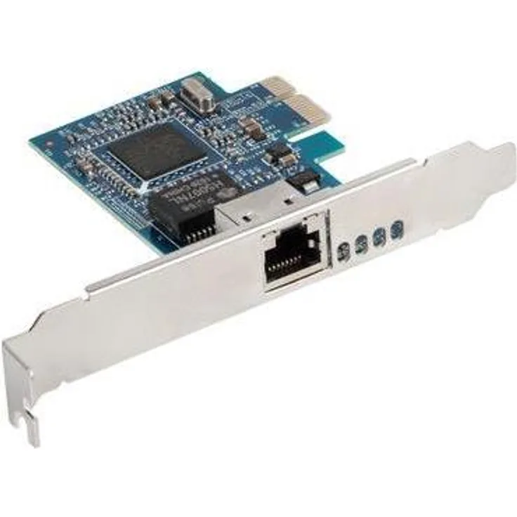 Lanberg P-1GB-001 Netzwerkadapter (PCI-E, 1x 10-100 - 1000Mbps) (P-1GB-001)