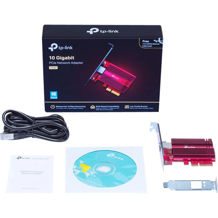 TP-Link TX401 10 Gigabit PCI Express Netzwerkkarte – Bild 7