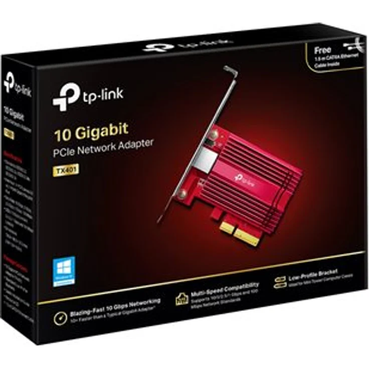 TP-Link TX401 10 Gigabit PCI Express Netzwerkkarte – Bild 6