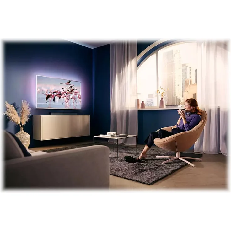 Philips TAB8205/10 2.1 Soundbar mit Subwoofer, Google Assistant, Amazon Alexa, kabellos/kabelgebunden, geeignet für TV, schwarz – Bild 12