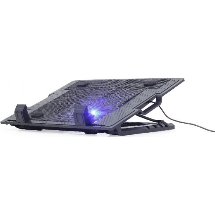 GEMBIRD Laptop Kühler bis 17'' 2xLüfter 45 °höhenverstellbar