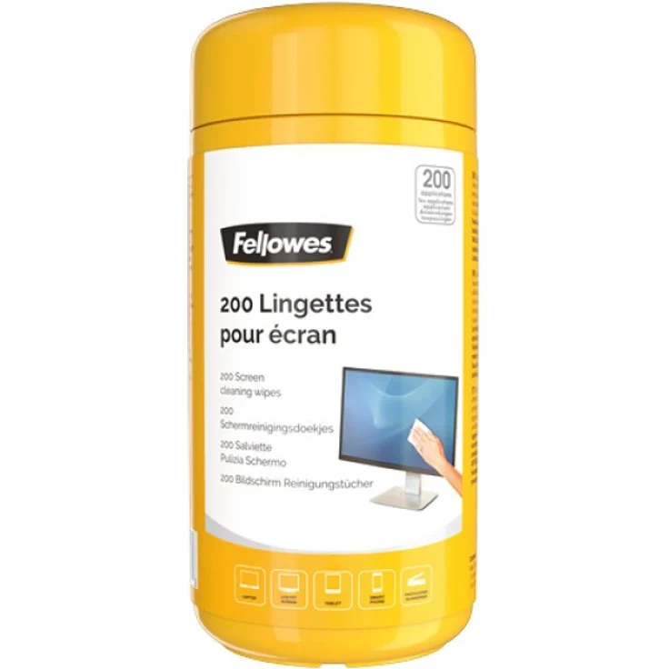 200 Fellowes Bildschirm Reinigungstücher - Preisvergleich – Bild 1
