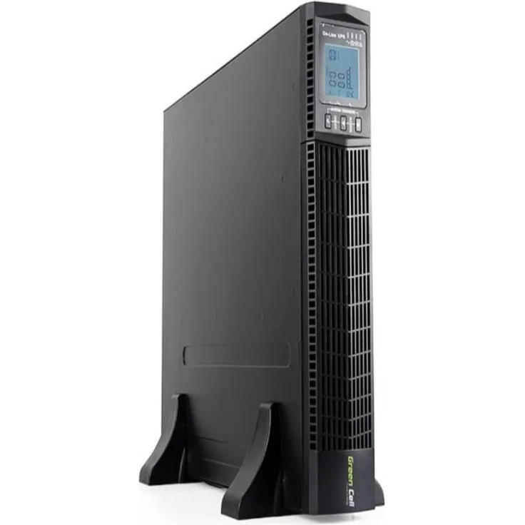 Green Cell USV für Green Cell RTII-Rack 2000VA 1800W mit LCD-Anzeige