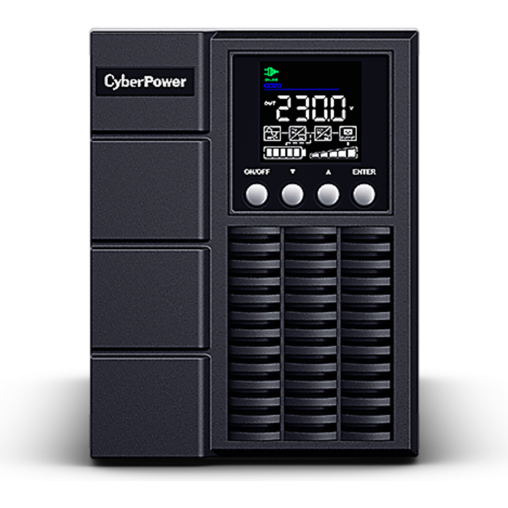 CYBERPOWER OLS1500EA-DE Doppelwandler USV 1500VA-1350W LCD SNMP Slot dt.Software VMWARE ready