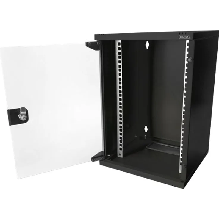 DIGITUS 10- 9HE Wandgehäuse 464x312x300mm Schwarz RAL 9005 - Preisvergleich