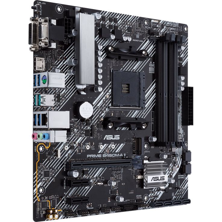 ASUS PRIME B450M-A II - micro ATX, AMD B450, Sockel AM4, Dual-channel DDR4 (90MB15Z0-M0EAY0) – Bild 8