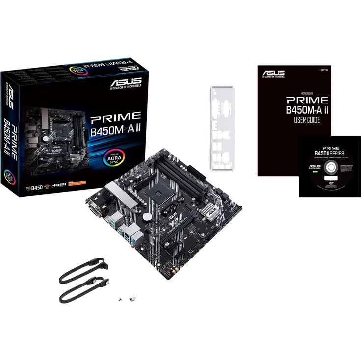 ASUS PRIME B450M-A II - micro ATX, AMD B450, Sockel AM4, Dual-channel DDR4 (90MB15Z0-M0EAY0) – Bild 6