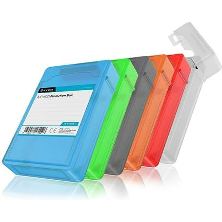 Schutzgehäuse Set IcyBox Set, 6 Stück für 3,5'' Festplatten – Bild 7