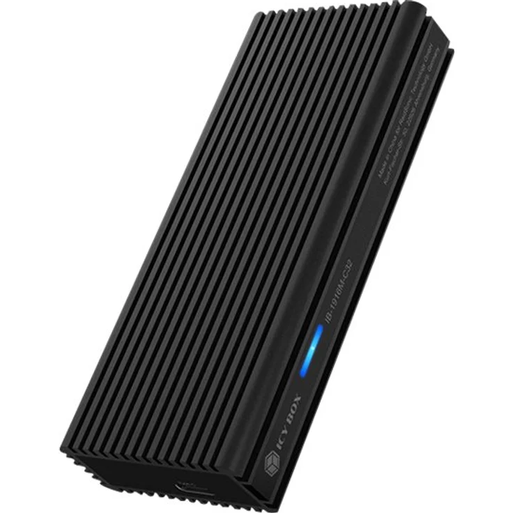 ICY BOX externes USB 3.2 NVMe Gehaeuse IB-1916M-C32 fuer M.2 PCIe SSD USB 3.2 Gen 2x2 Type-C bis zu 20 Gbit-s aus Aluminium – Bild 9