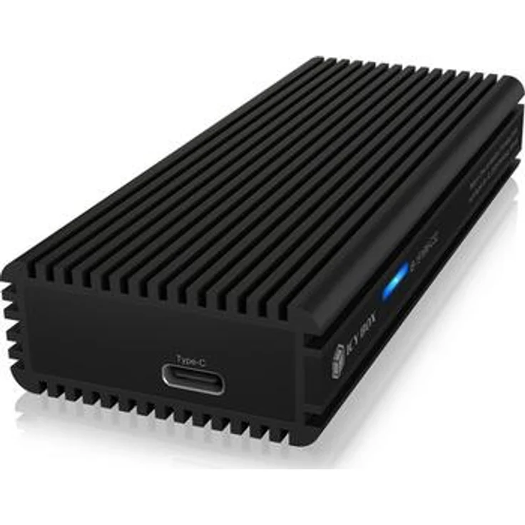 ICY BOX externes USB 3.2 NVMe Gehaeuse IB-1916M-C32 fuer M.2 PCIe SSD USB 3.2 Gen 2x2 Type-C bis zu 20 Gbit-s aus Aluminium – Bild 3