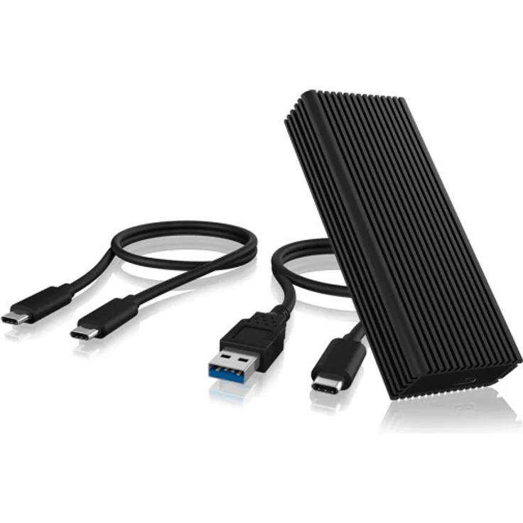 ICY BOX externes USB 3.2 NVMe Gehaeuse IB-1916M-C32 fuer M.2 PCIe SSD USB 3.2 Gen 2x2 Type-C bis zu 20 Gbit-s aus Aluminium – Bild 2
