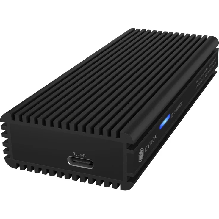 ICY BOX externes USB 3.2 NVMe Gehaeuse IB-1916M-C32 fuer M.2 PCIe SSD USB 3.2 Gen 2x2 Type-C bis zu 20 Gbit-s aus Aluminium – Bild 8