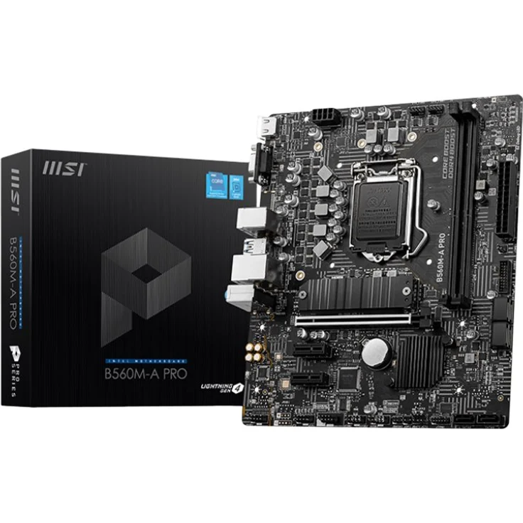 MSI B560M-A PRO Motherboard Intel B560 LGA 1200 micro ATX (B560M-A PRO) – Bild 6