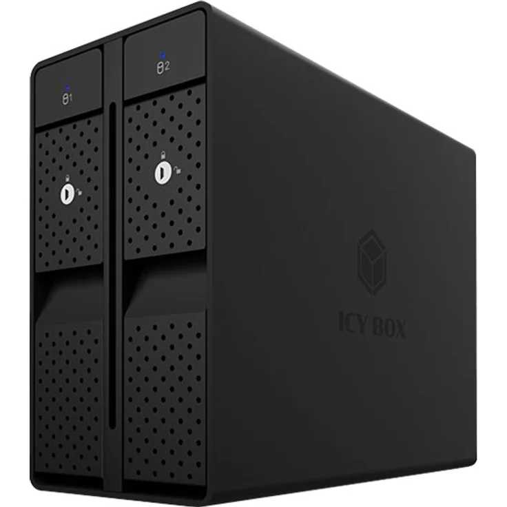 RaidSonic ICY BOX IB-RD3802-C31 USB Type-C RAID Gehäuse – Bild 1