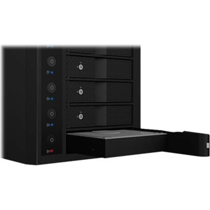 ICY Box Gehäuse.ext.SATA 3.5 Zoll10x -USB 3.1 Typ-C Black IB-3810-C31. – Bild 3