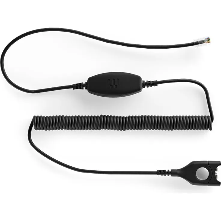 EPOS SENNHEISER CAVA 31 Anschlusskabel Easy Disconnect (QD) auf RJ-9 gewendeltes Kabel fr Avaya