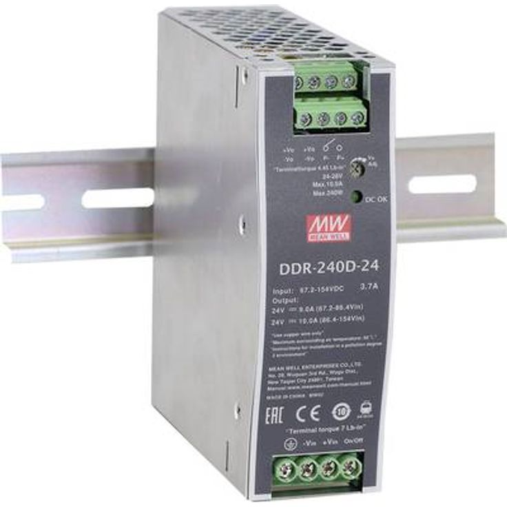 Mean Well DDR-240B-48 Netzteil & Spannungsumwandler (DDR-240B-48)