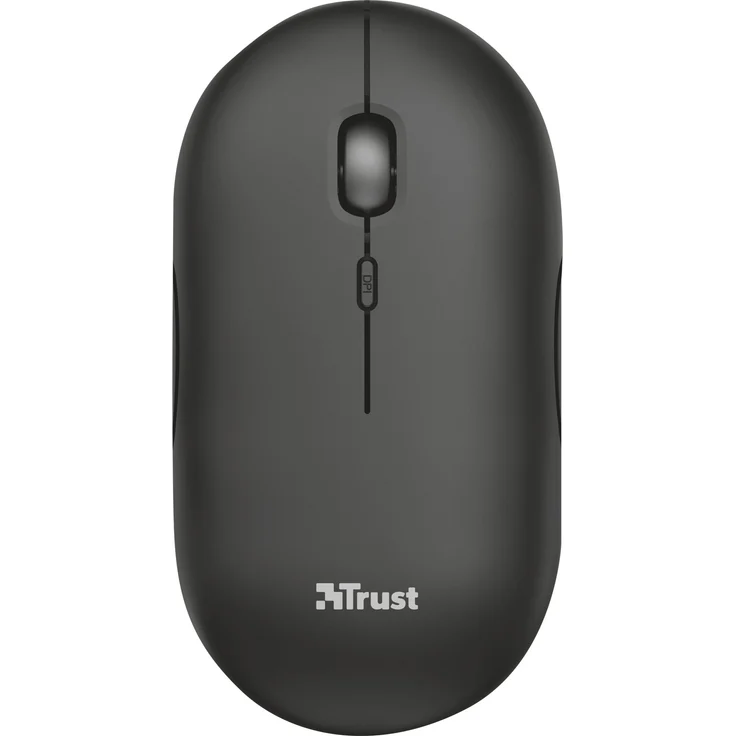 Trust Puck Wireless Mouse schwarz, USB-Bluetooth (24059) – Bild 1