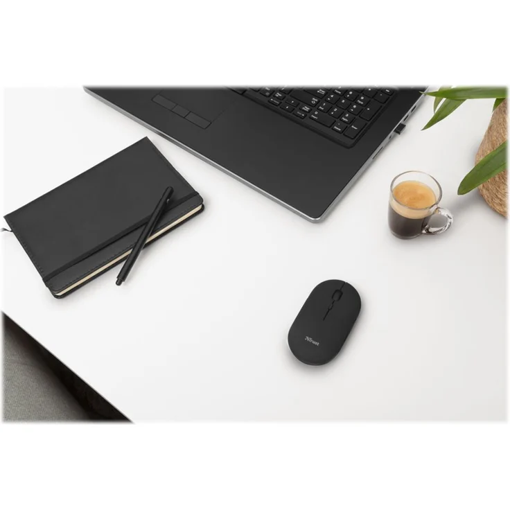 Trust Puck Wireless Mouse schwarz, USB-Bluetooth (24059) – Bild 10