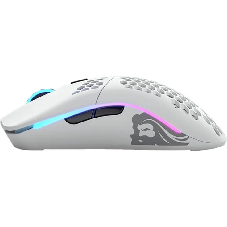 Glorious PC Gaming Race Model O Wireless Gaming-Maus, Weiß Matt – Bild 3
