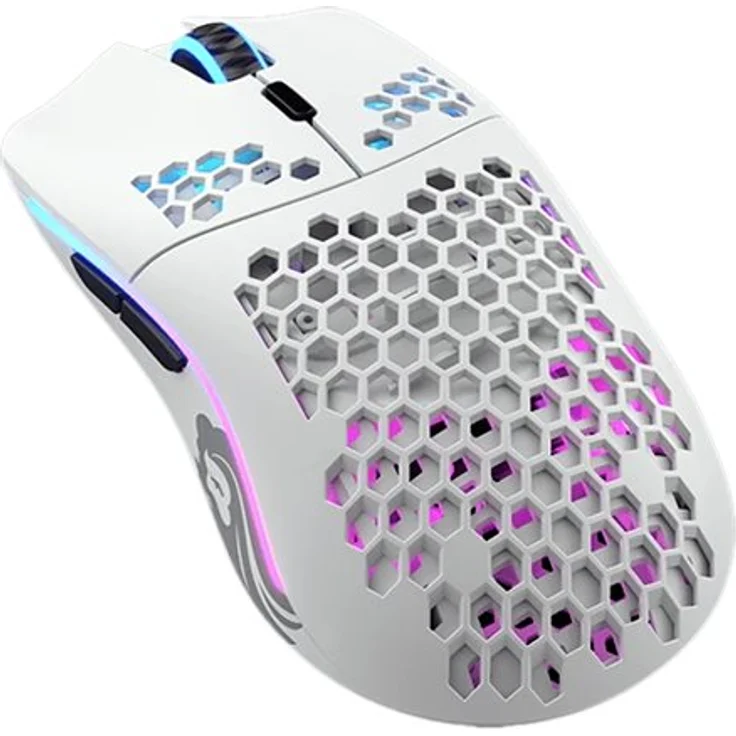 Glorious PC Gaming Race Model O Wireless Gaming-Maus, Weiß Matt – Bild 4