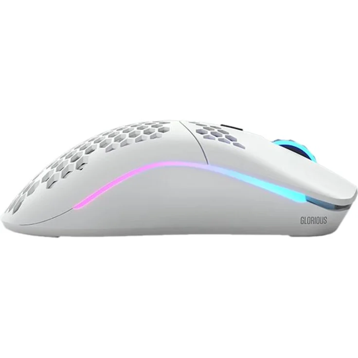 Glorious PC Gaming Race Model O Wireless Gaming-Maus, Weiß Matt – Bild 5