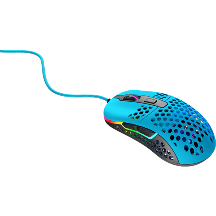 Xtrfy M42 RGB Gaming Maus - hellblau (M42-RGB-BLUE) – Bild 2