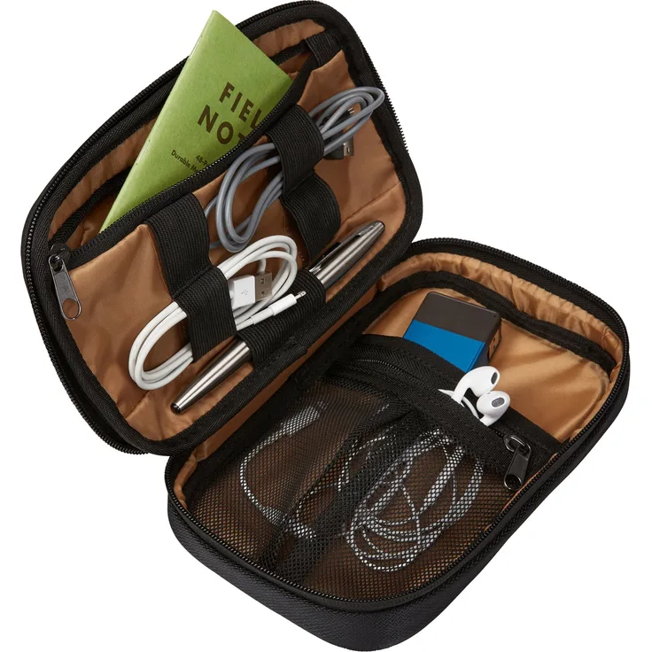 Case Logic Lectro LAC-101 - Schutzhülle für Mobiltelefon - Kabel - Ladergeräte - Kopfhörer - 840D Polyester - Schwarz (3204521)