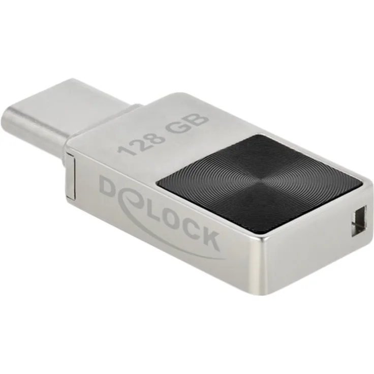 Delock Mini USB 3.2 Gen 1 USB-C Speicherstick 128 GB - Metallgehäuse (54085)