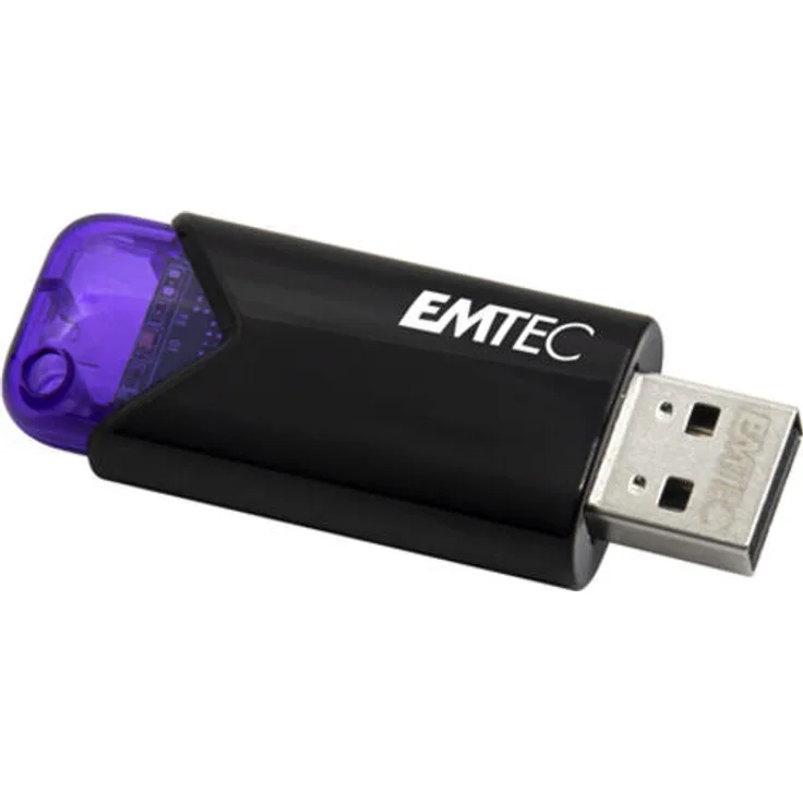 EMTEC USB-Stick 128GB B110 USB 3.2 Click Easy Purple