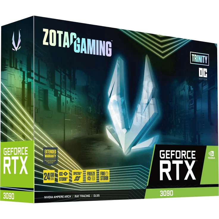 Zotac Gaming GeForce RTX 3090 Trinity OC, 24GB GDDR6X, HDMI, 3x DP (ZT-A30900J-10P) – Bild 7