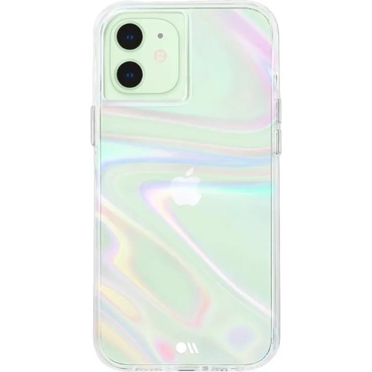 Case-Mate Soap Bubble Backcover Apple iPhone 12 mini Transparent (glänzend) (CM043594)