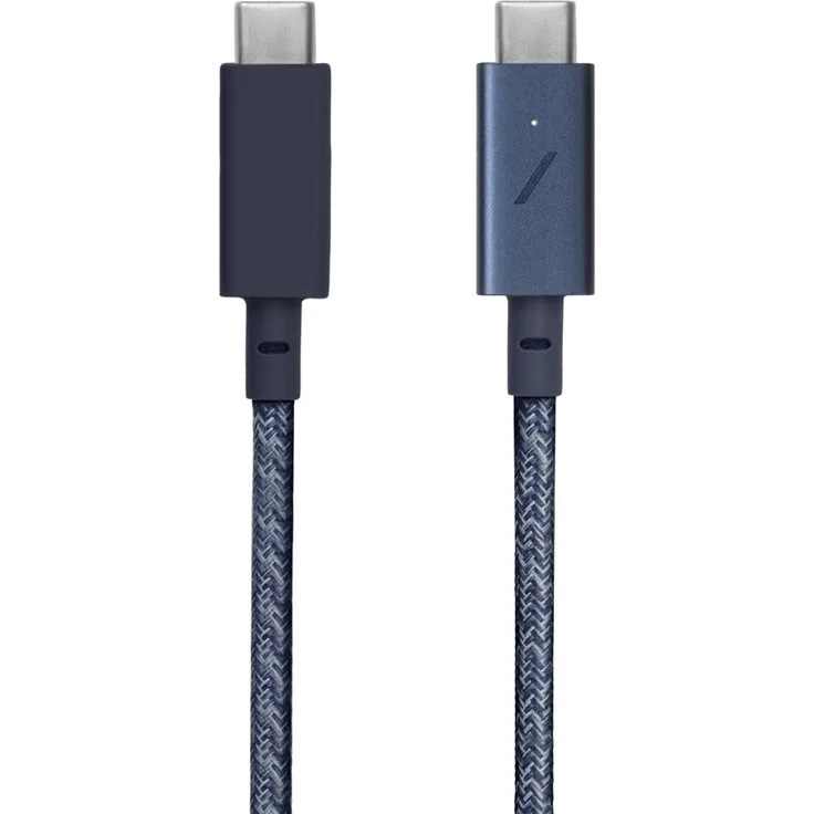 Native Union Belt Cable USB-C auf USB-C Pro - 2,4m - Indigo (Blau)